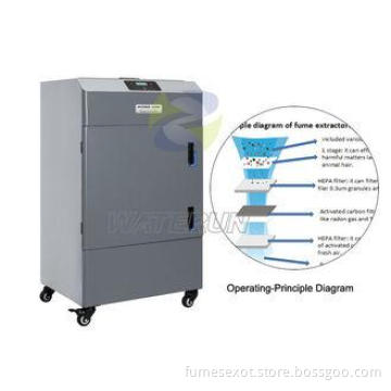 Industrial Mobile Welding Fume Extraction Machine for Argon